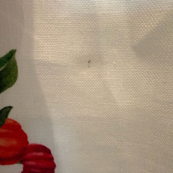 FARM Rio Off-White Picnic Flowers Premium Linen Crop Top and skirt Size M - Picture 4 of 10